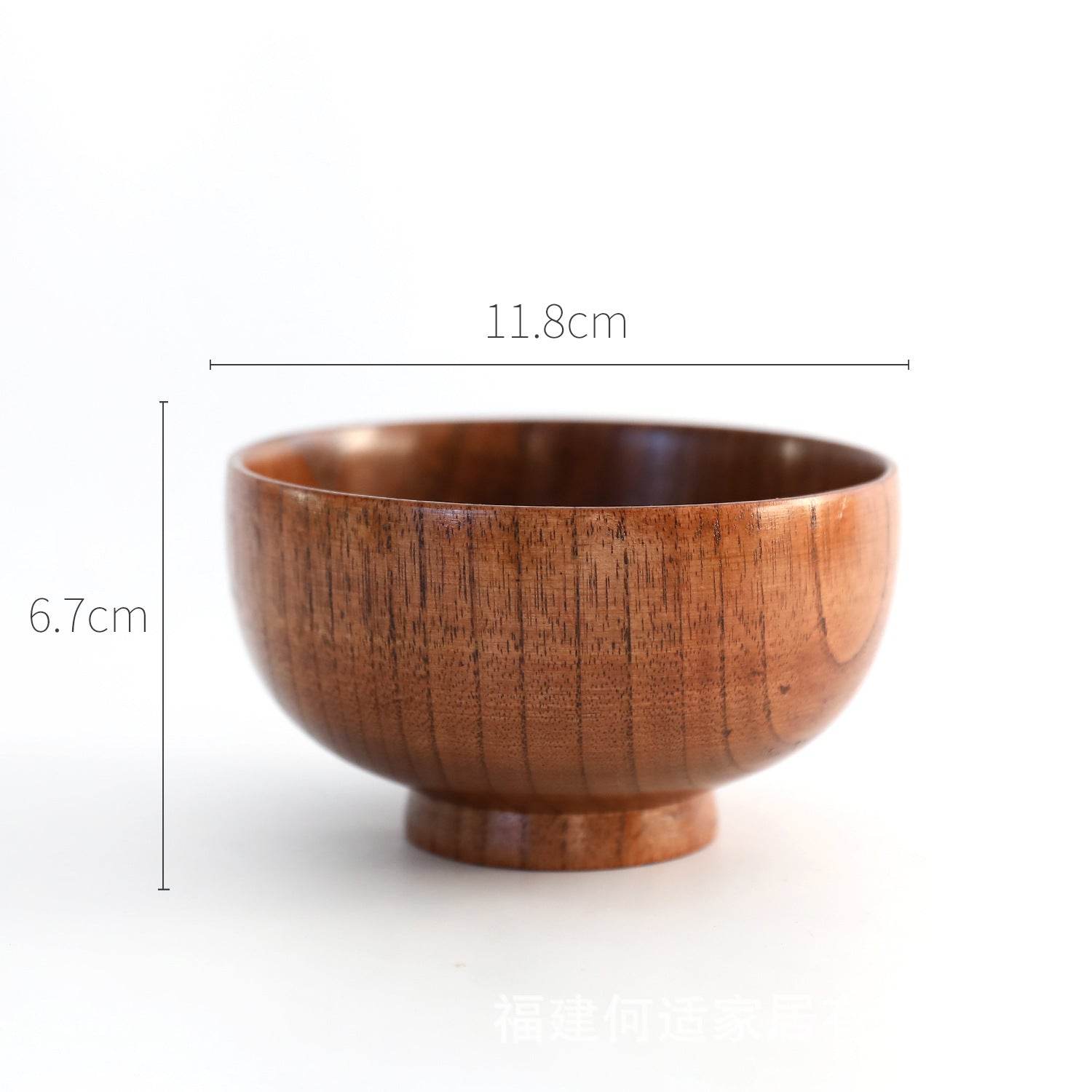 Wooden Bowl Japanese Style Wood Rice Soup Bowl Salad Bowl Food Container Large Small Bowl for Kids Tableware Wooden Utensils - Mubimart