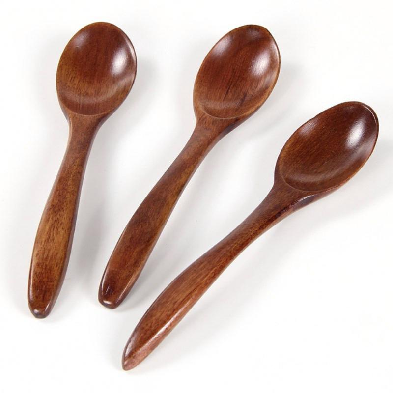 Wooden Cooking Spoon Household Tableware - Mubimart -  