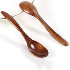 Wooden Cooking Spoon Household Tableware - Mubimart - Cooking Spoon 