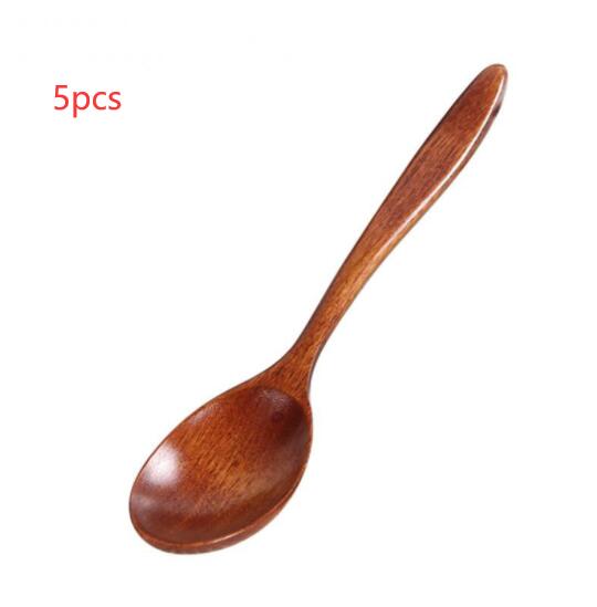 Wooden Cooking Spoon Household Tableware - Mubimart -  