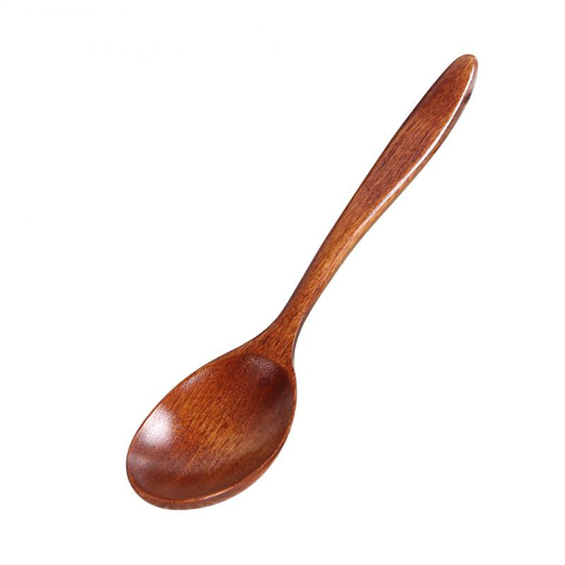 Wooden Cooking Spoon Household Tableware - Mubimart -  