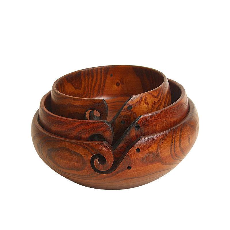 Wooden Wool Bowl Sour Jujube Creative Storage Fruit Plate - Mubimart