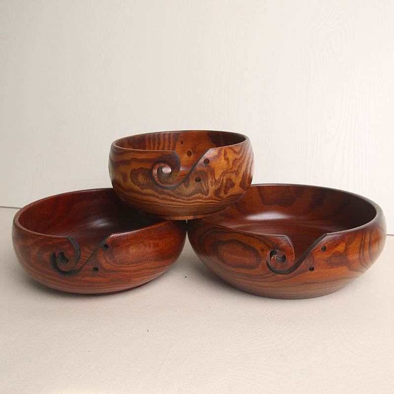 Wooden Wool Bowl Sour Jujube Creative Storage Fruit Plate - Mubimart