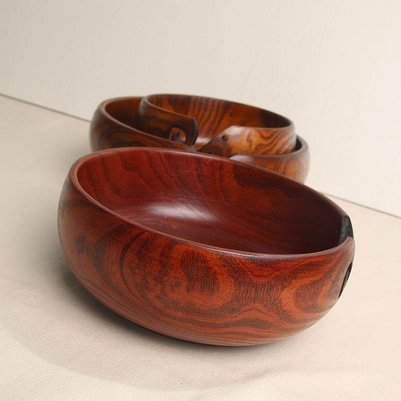 Wooden Wool Bowl Sour Jujube Creative Storage Fruit Plate - Mubimart