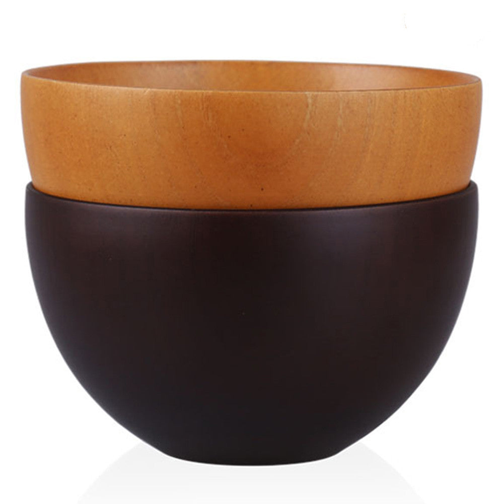 Wooden bowl of miso soup - Mubimart -  