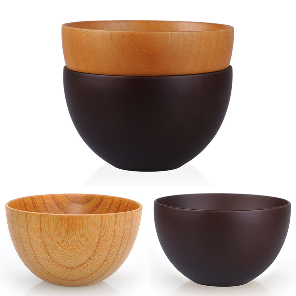 Wooden bowl of miso soup - Mubimart -  