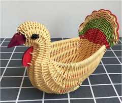 Woven Storage Basket Simulation Animal Storage Basket - Mubimart -  