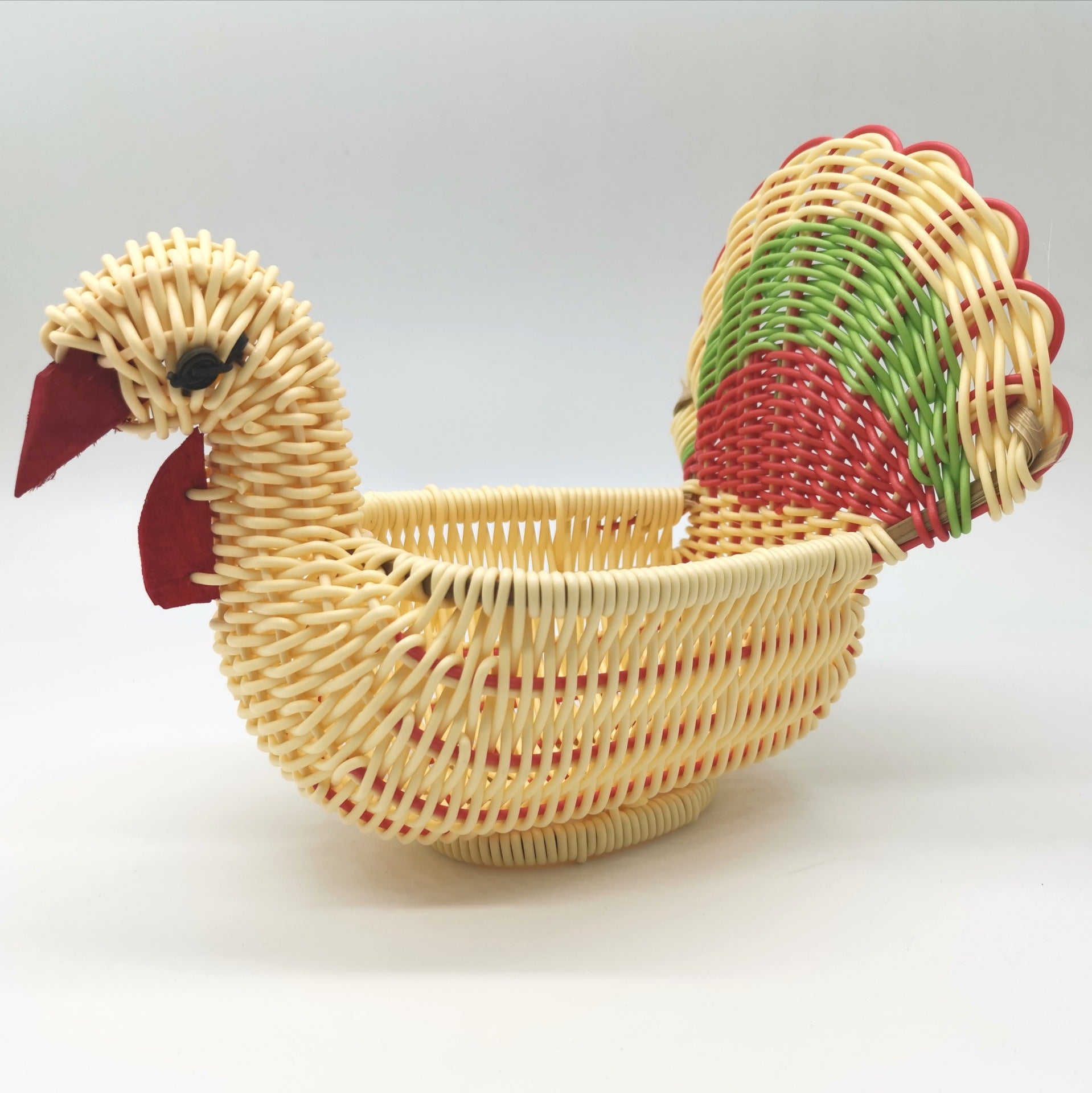 Woven Storage Basket Simulation Animal Storage Basket - Mubimart - Woven Basket 