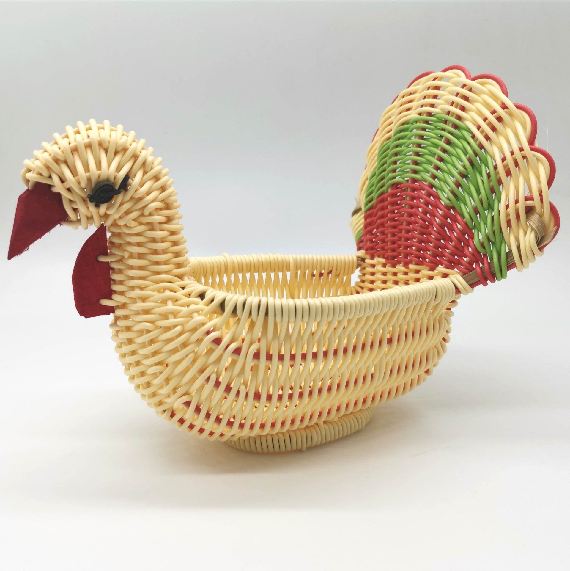 Woven Storage Basket Simulation Animal Storage Basket - Mubimart
