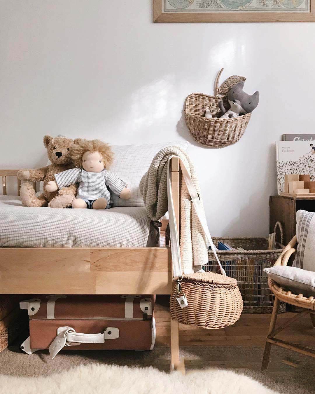 Woven storage basket - Mubimart