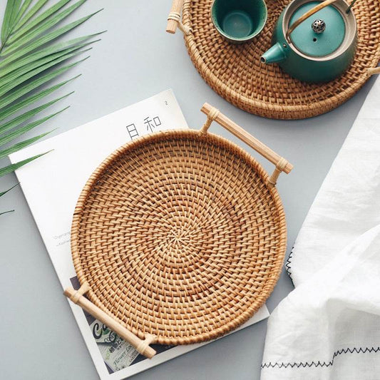Woven storage basket - Mubimart