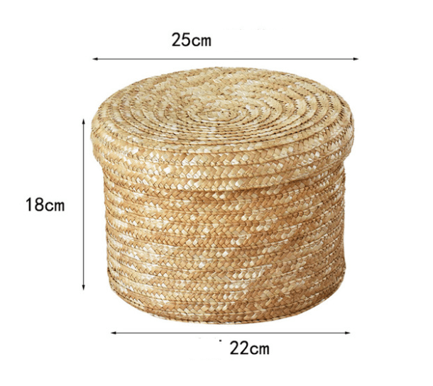 Woven storage basket - Mubimart