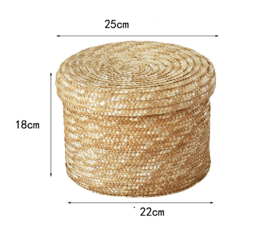 Woven storage basket - Mubimart