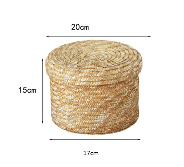 Woven storage basket - Mubimart