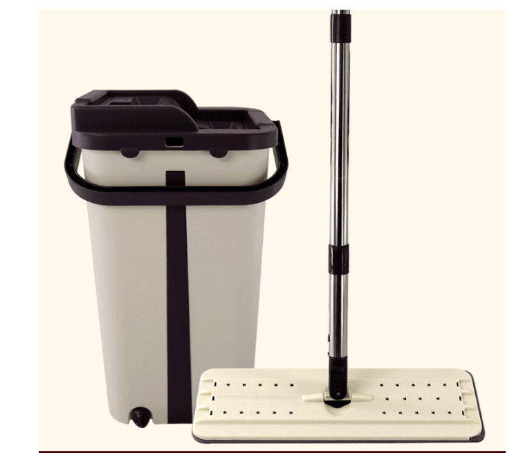 Wring Mop Bucket For Wash Floor Squeeze Lazy Mops Head Home For Cleaning Floors Wash House Cleaner Lightning Offers Kitchen Spin - Mubimart