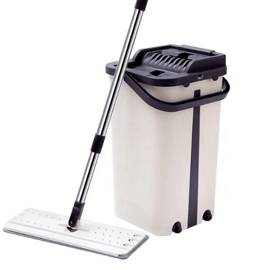 Wring Mop Bucket For Wash Floor Squeeze Lazy Mops Head Home For Cleaning Floors Wash House Cleaner Lightning Offers Kitchen Spin - Mubimart