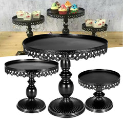 Wrought Iron Cake Stand West Point Tray Wedding Decoration - Mubimart - Cake Stand 