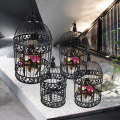 Wrought Iron Decoration Window Decoration Large Model Bird Cage - Mubimart -  