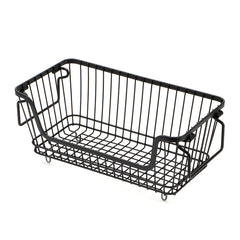 Wrought Iron Storage Basket Home Creative Storage Basket - Mubimart -  