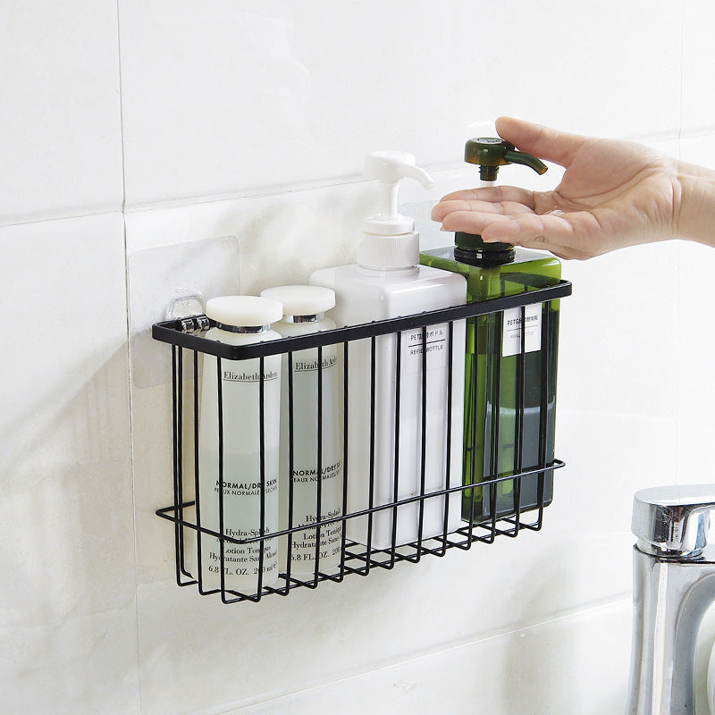 Wrought iron bathroom shelf - Mubimart - Shower caddy 