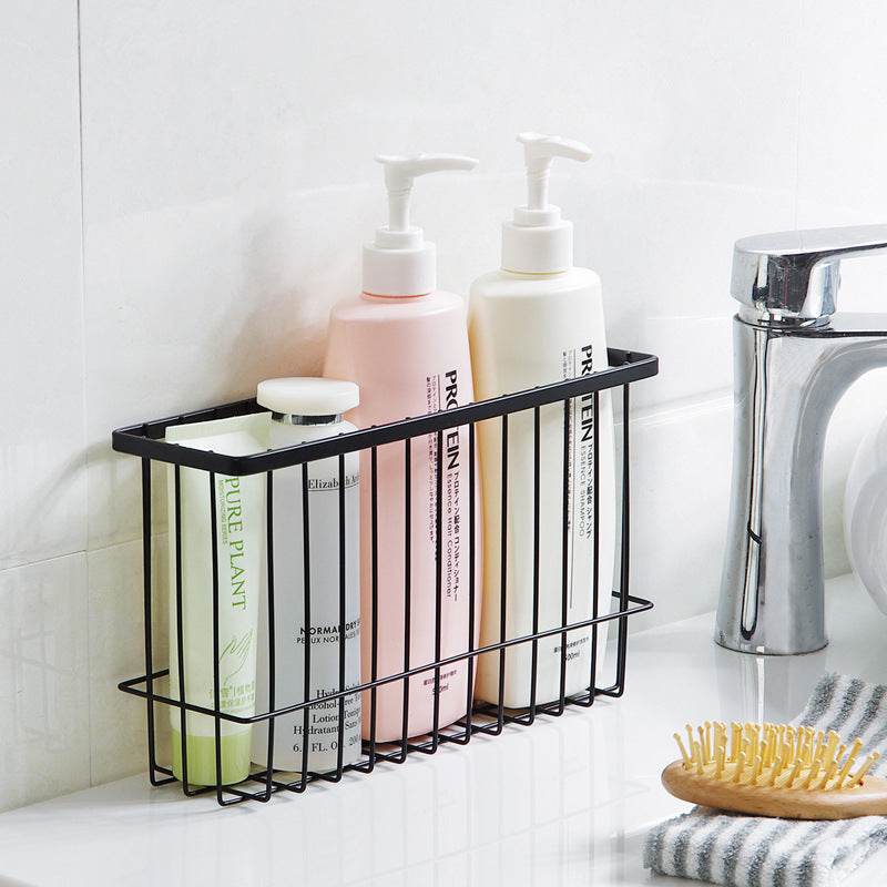 Wrought iron bathroom shelf - Mubimart
