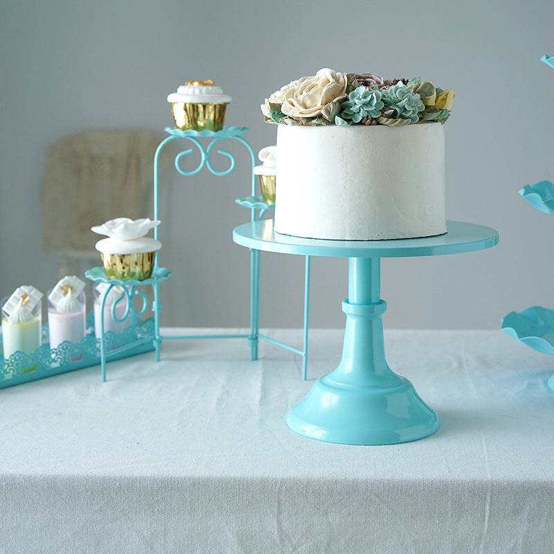 Wrought iron cake stand - Mubimart