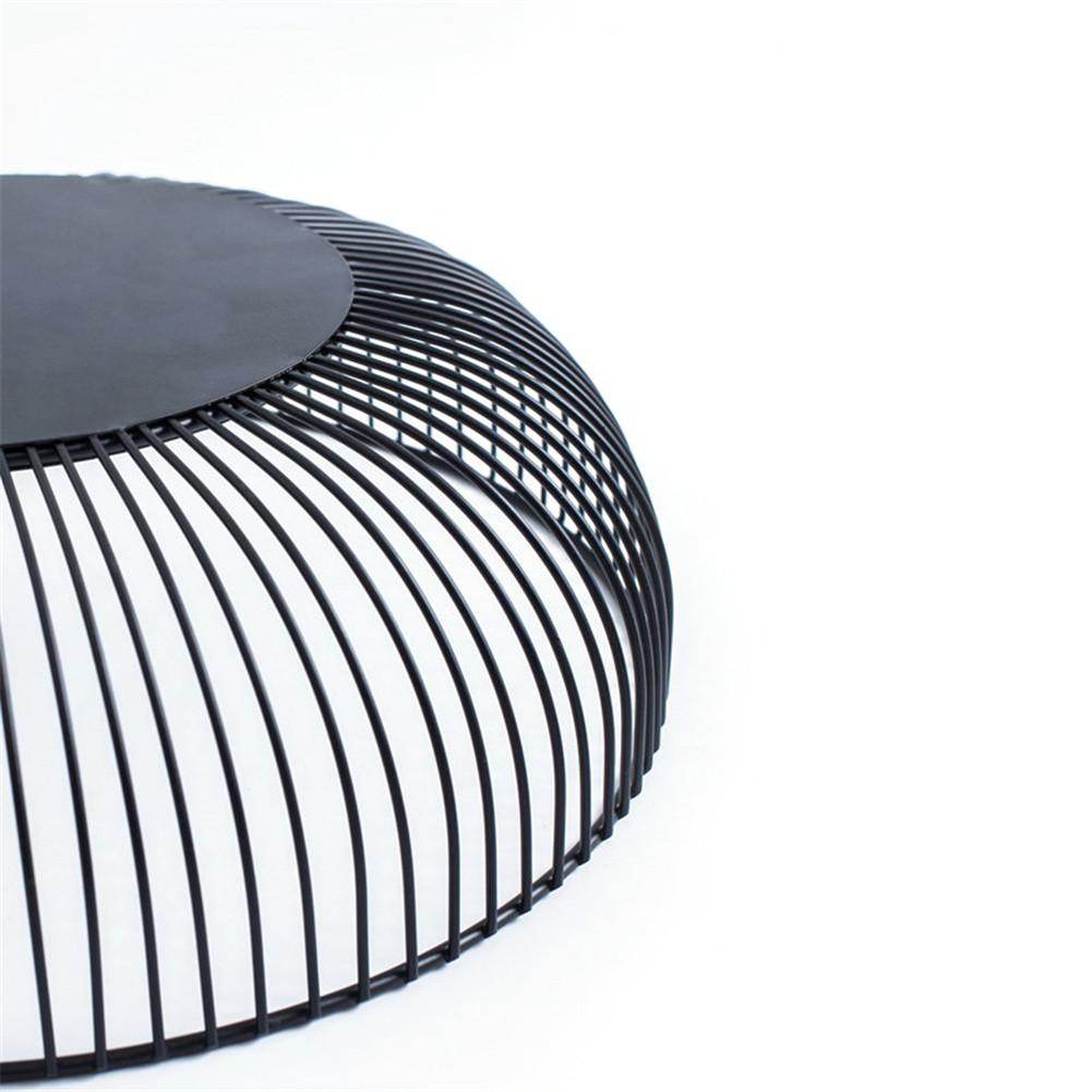 Wrought iron fruit bowl snack storage basket - Mubimart