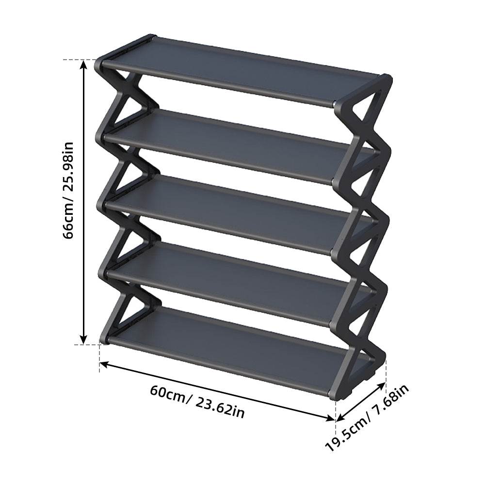 X-shaped Shoe Rack Simple Storage - Mubimart