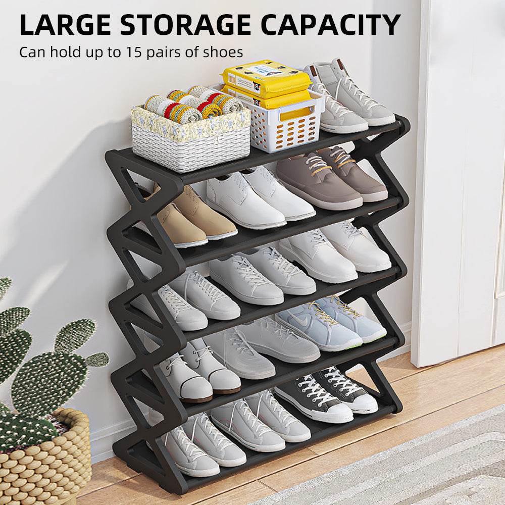 X-shaped Shoe Rack Simple Storage - Mubimart