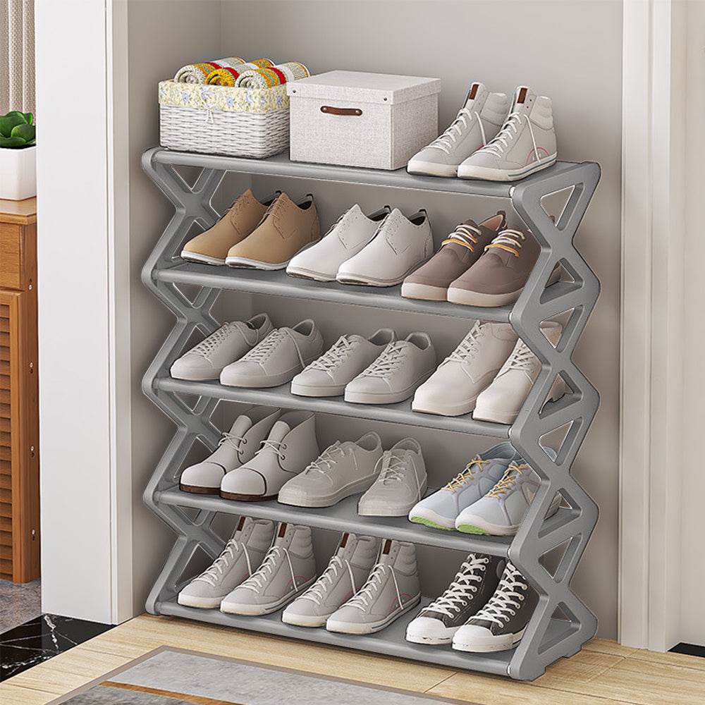 X-shaped Shoe Rack Simple Storage - Mubimart