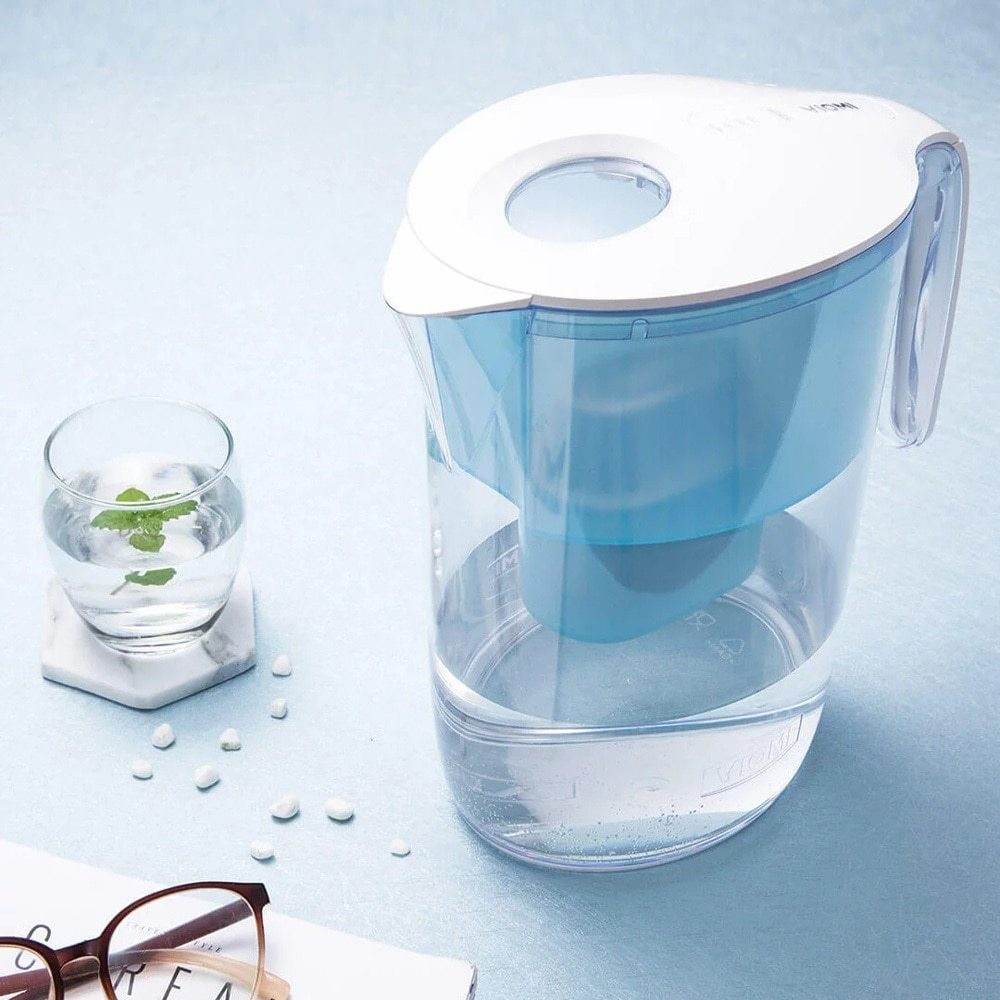 Xiaomi VIOMI Mi Home 3.5L Water Filter Pitcher Filtration Dispenser Cup 7 Multipurpose Filters Xiaomi Water Purifier - Mubimart