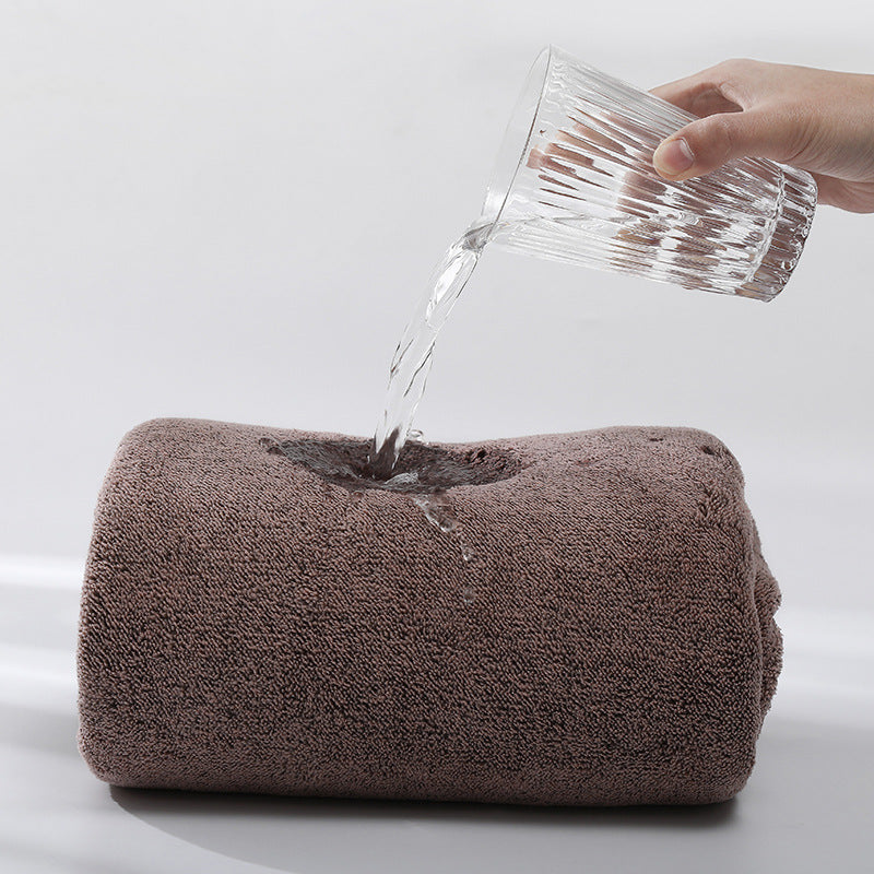 You Can Wear Bath Towels to Absorb Water and Thicken Changeable Bath Towels - Mubimart -  