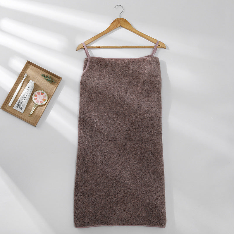 You Can Wear Bath Towels to Absorb Water and Thicken Changeable Bath Towels - Mubimart -  