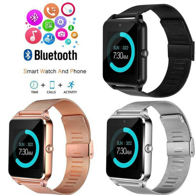 Z60 smart watch Bluetooth smart wear card phone watch - Mubimart - Smart Watch 