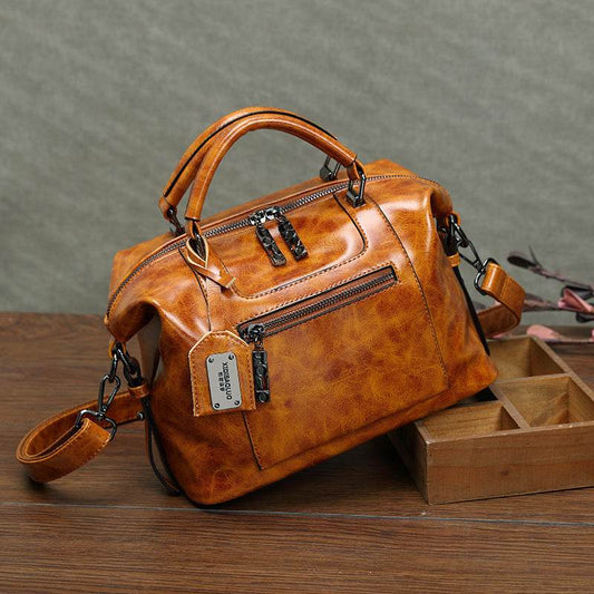 Retro Style Women's Bag Women Hand-carrying Crossbody Bag - Mubimart