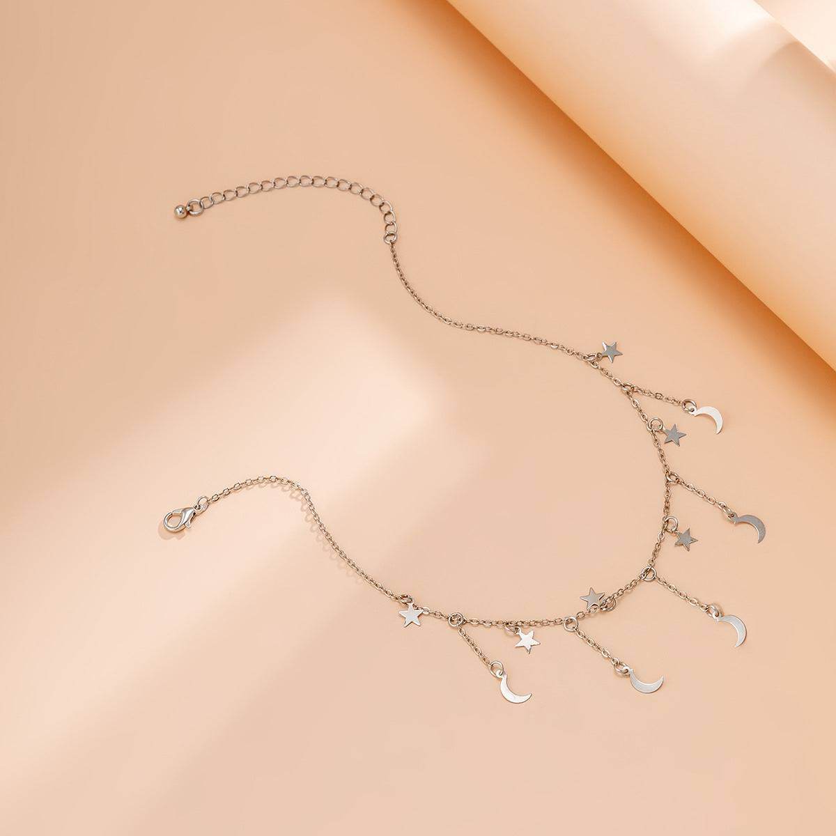 Simple Metal Chain Necklace For Women - Mubimart