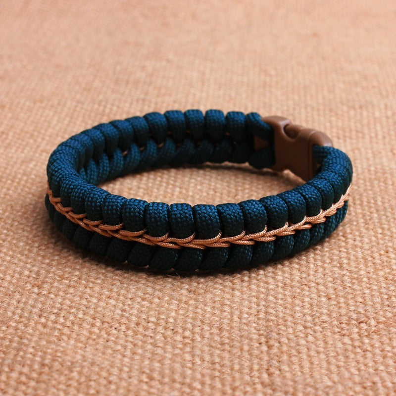 Handwoven Outdoor Sports Bracelet For Men