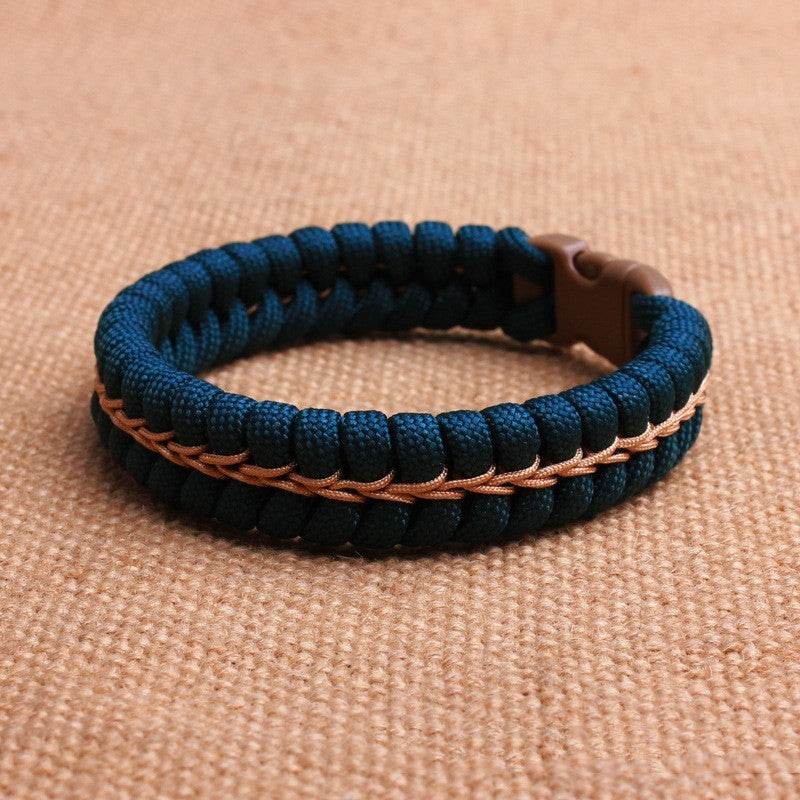 Handwoven Outdoor Sports Bracelet For Men - Mubimart