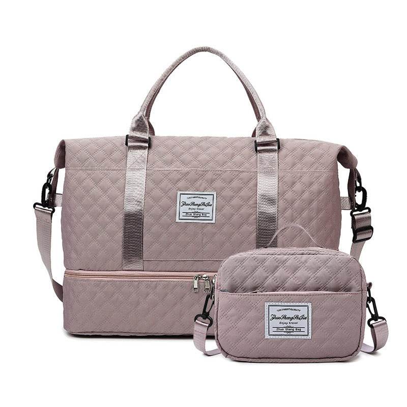 Gym Bag Dry Wet Separation Sports Handbag - Mubimart