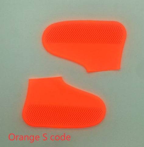 Men and women hiking slip wearable easy to carry silicone rain boots - Mubimart