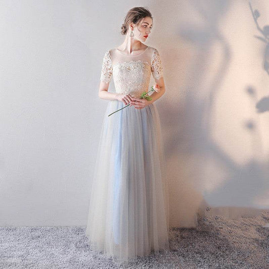 Dress Art Examination Dress Graduation Evening Gown - Mubimart