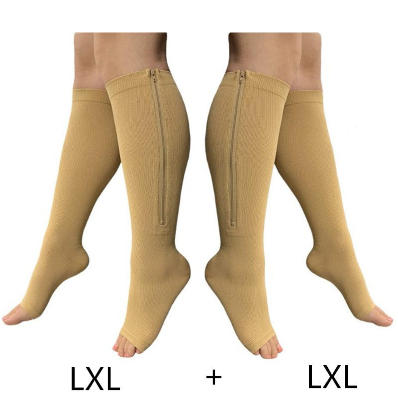 Compression Socks Zipper Socks Compression Socks Zipper Socks - Mubimart -  