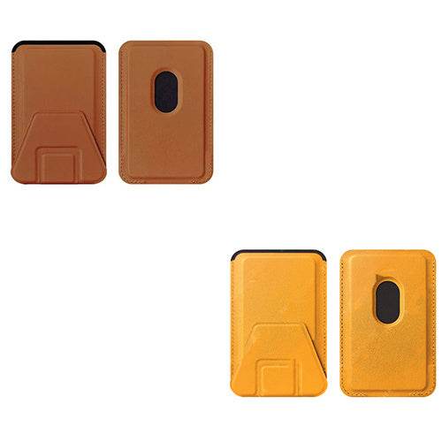 Mobile Phone Holder Card Holder Folding Card Holder Card Sticker Multifunctional Magnetic Card Holder - Mubimart
