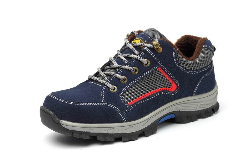 Steel Toe Anti-smash And Anti-piercing Safety Shoes - Mubimart
