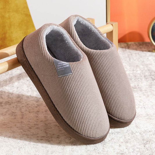 Cozy House Shoes Fuzzy Fluffy Bedroom Slippers Women Winter Warm Shoes - Mubimart