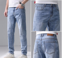 Herren Jeans Straight Fit Fashion Slim Fit