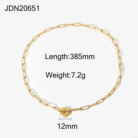 Clip Chain Necklace For Women - Mubimart