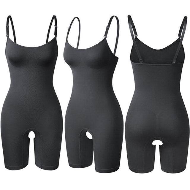Bodysuit Shapewear Women Full Body Shaper Tummy Control Slim - Mubimart