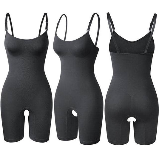 Bodysuit Shapewear Women Full Body Shaper Tummy Control Slim - Mubimart