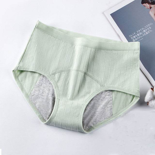 Panties For Menstruation Cotton Menstrual Panties Plus Size - Mubimart